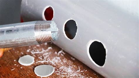 drill hole in plastic junction box|cutting hole in plastic electrical box.